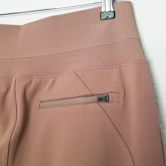 Athleta Venice High Rise Jogger Pants Rustic Beige Brown M Tall $98 Athleisure - Picture 8 of 14